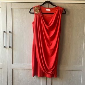 Calvin Klein cocktail dress with beaded